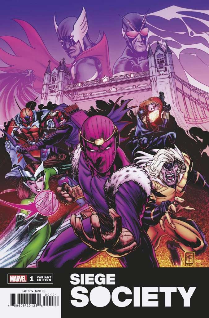Heroes Reborn: Siege Society #1 Variation A