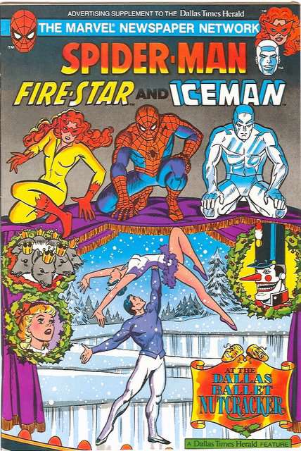 Spider-Man, Fire-Star and Iceman