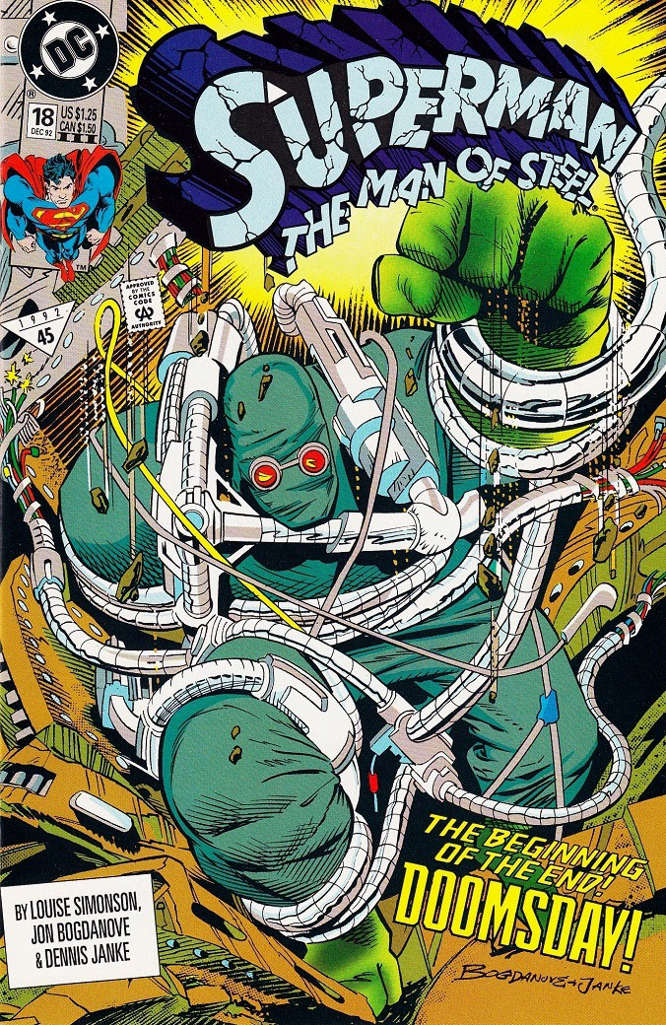 Superman: The Man of Steel #18  - 3rd printing