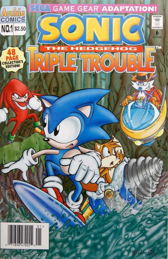Sonic the Hedgehog Triple Trouble Special (Canadian Edition)