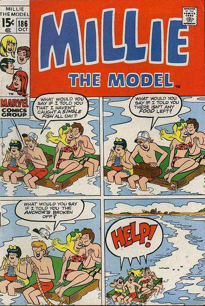 Millie the Model Comics #186