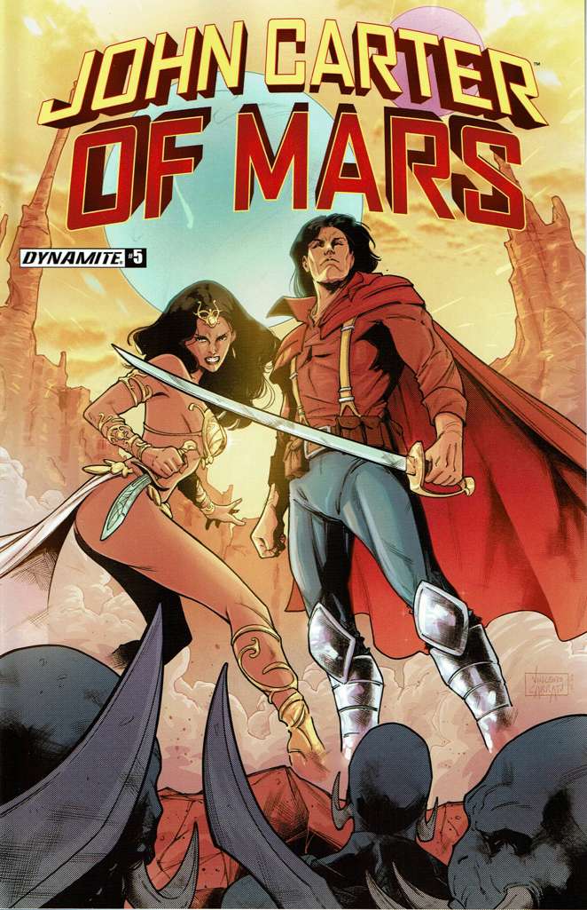 John Carter of Mars (Dynamite) #5 Variation A