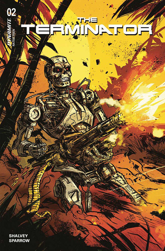 The Terminator (Dynamite) #2 Variation D