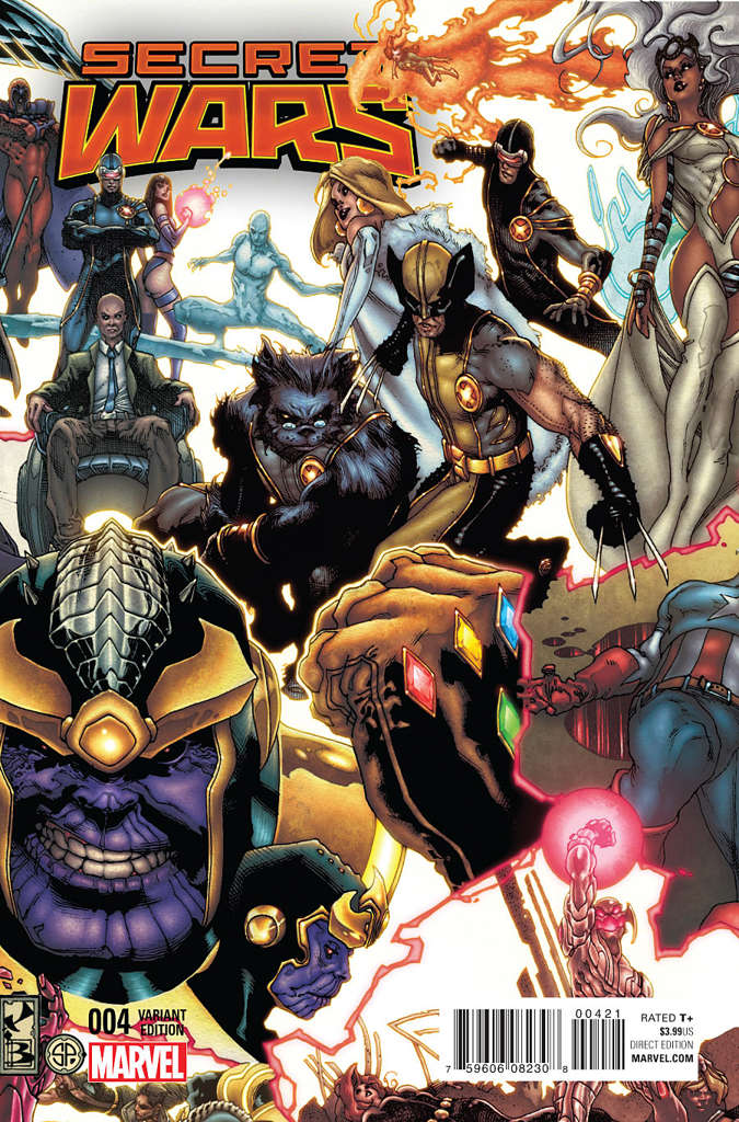 Secret Wars #4 Variation B