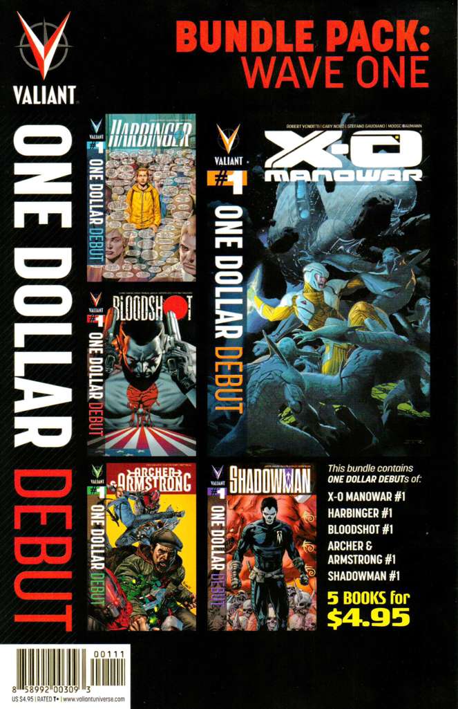 Valiant One Dollar Debut