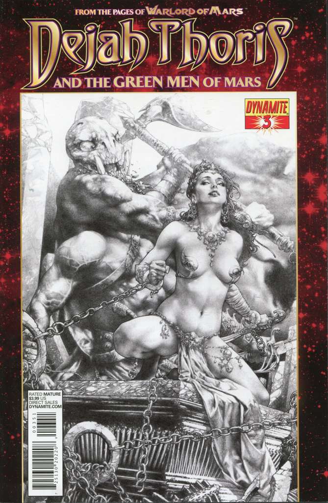 Dejah Thoris and the Green Men of Mars #3 Variation D