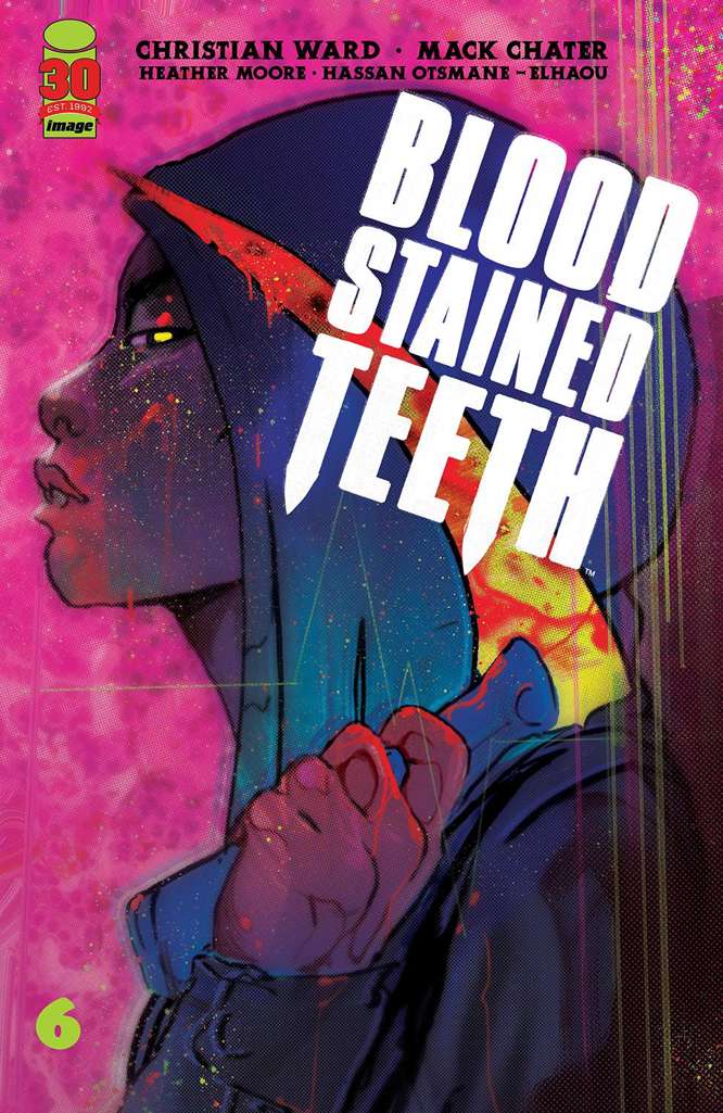 Blood Stained Teeth #6 Variation A