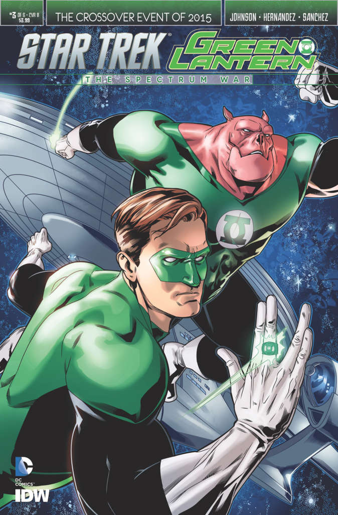 Star Trek/Green Lantern #3 Variation B