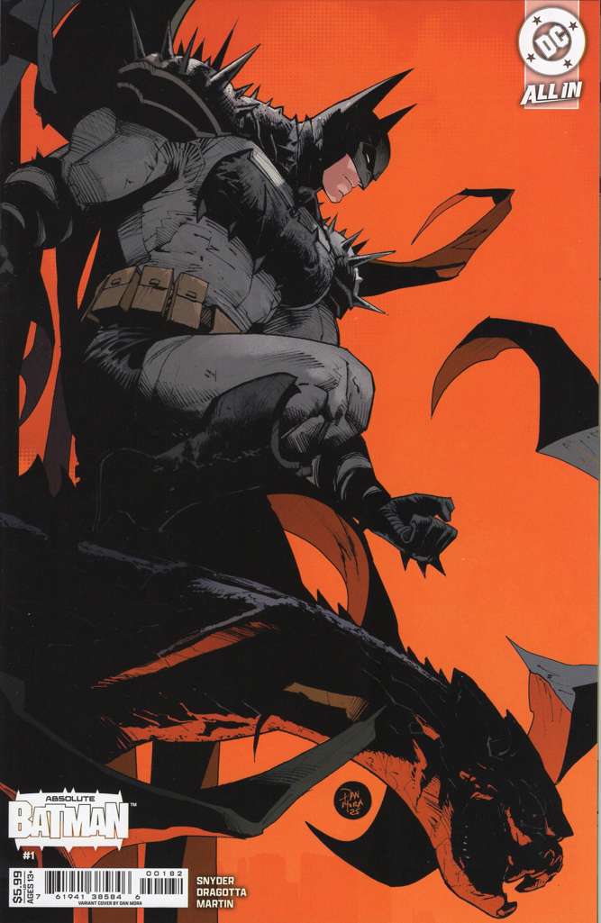 Absolute Batman #1 Variation B - 6th printing