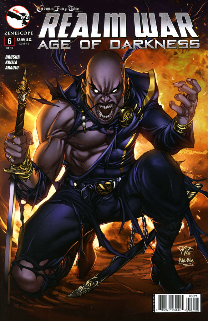 Grimm Fairy Tales Presents Realm War Age of Darkness #6 Variation B