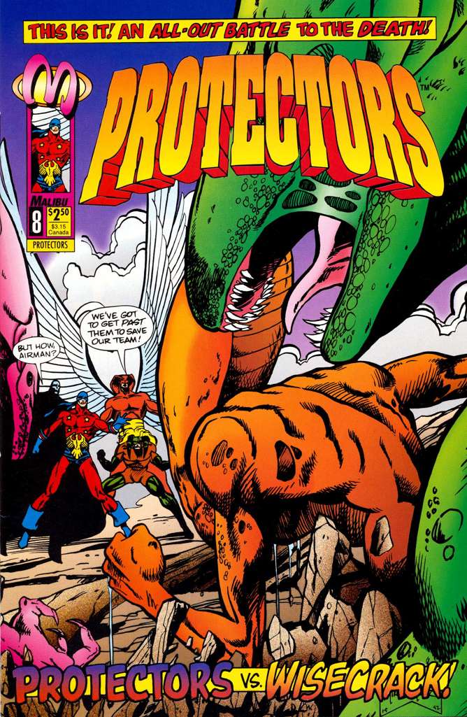 The Protectors (Malibu) #8 Collector’s Set