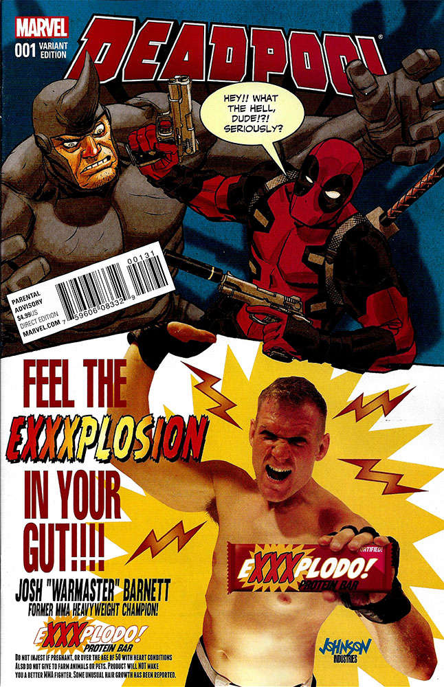 Deadpool (5th Series) #1 Variation E