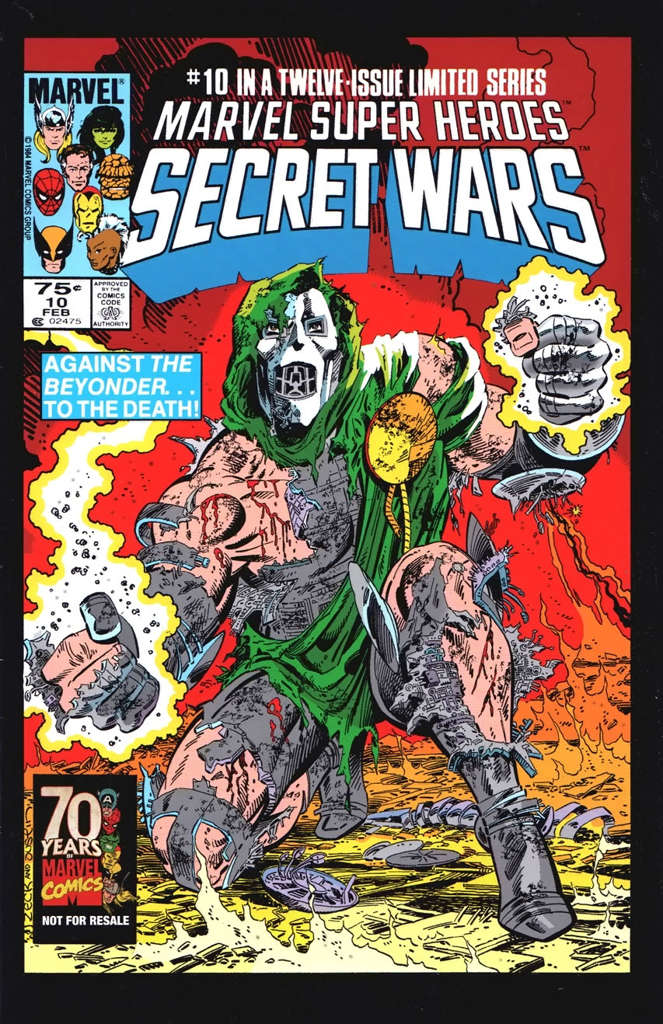Marvel Super Heroes Secret Wars #10  - 2nd printing