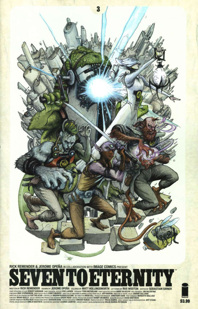 Seven to Eternity #3 Variation B