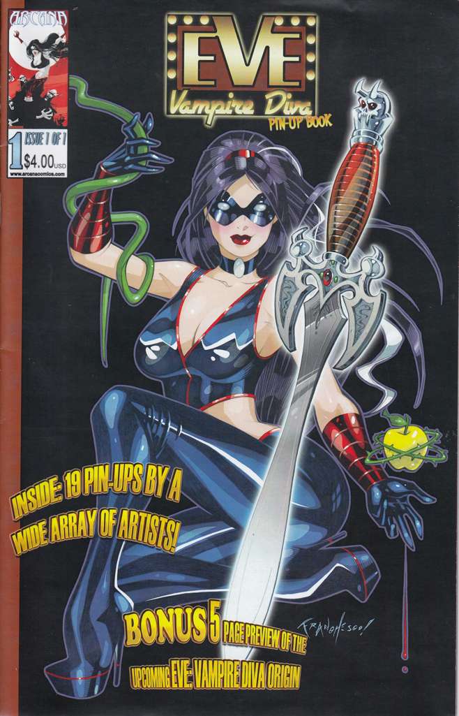 Eve: Vampire Diva Pin-Up Book