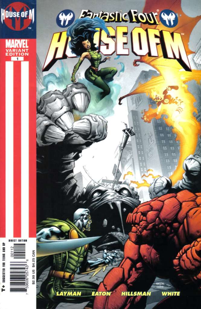 Fantastic Four: House of M #1 Variation A