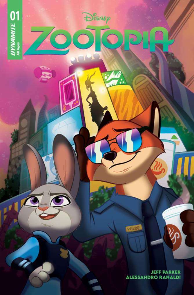 Zootopia (Dynamite) #1 Variation F