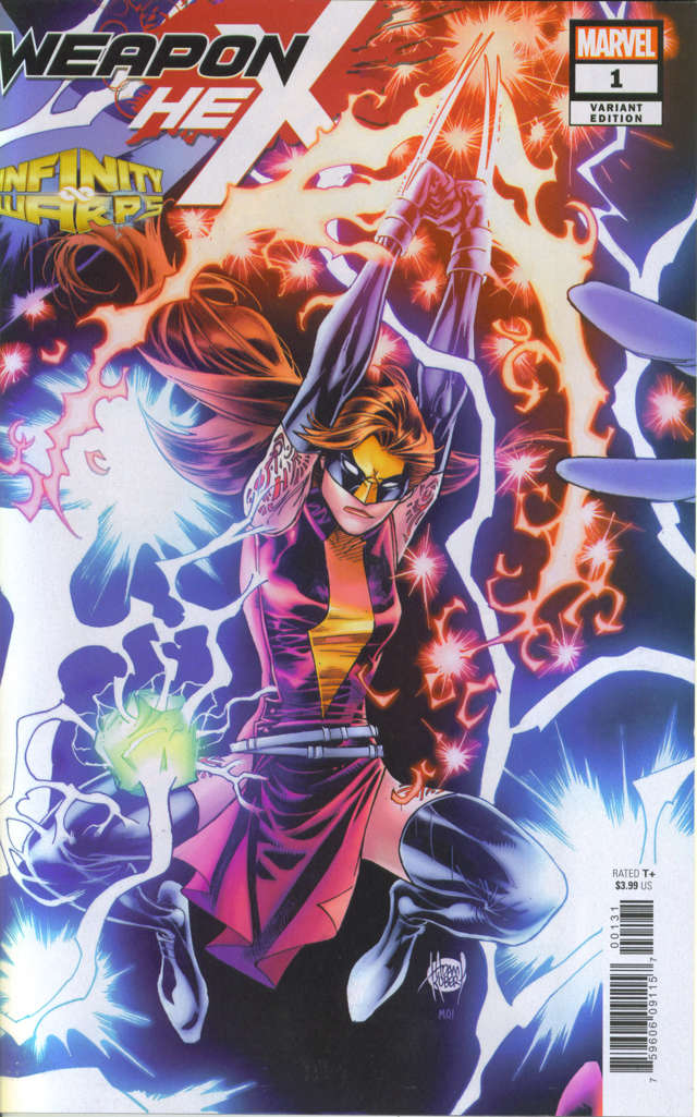 Infinity Wars: Weapon Hex #1 Variation B
