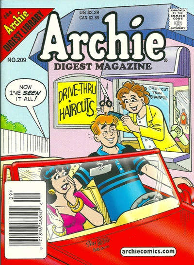 Archie Digest Magazine #209 Newsstand Edition