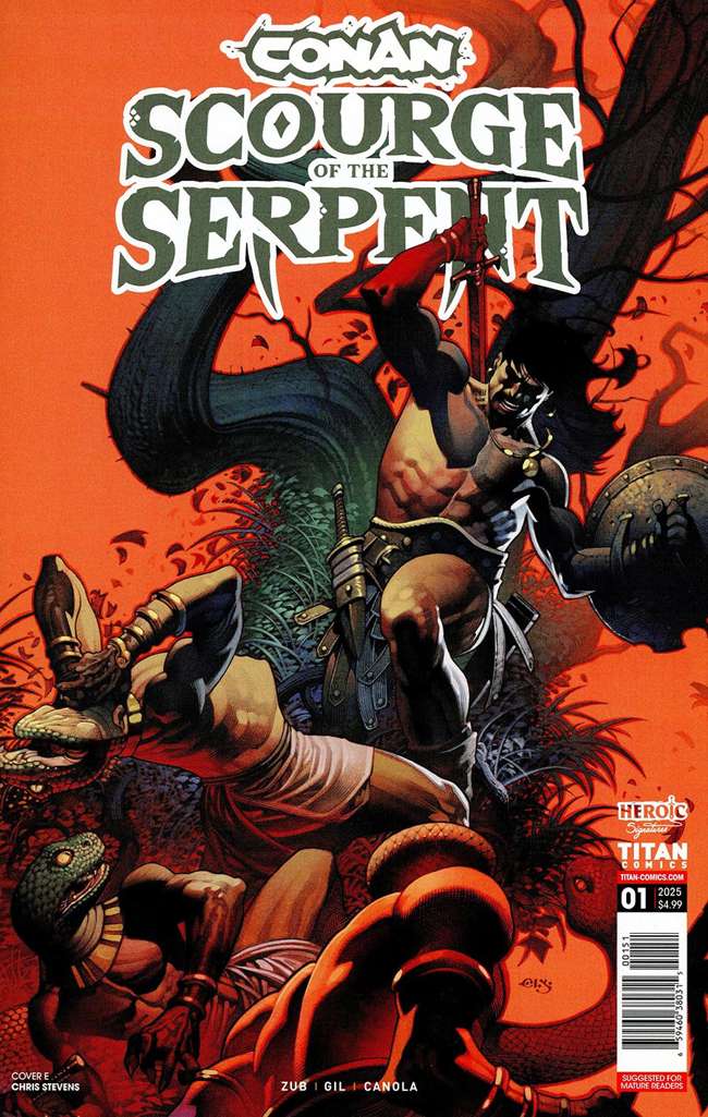 Conan the Barbarian: Scourge of the Serpent #1 Variation E