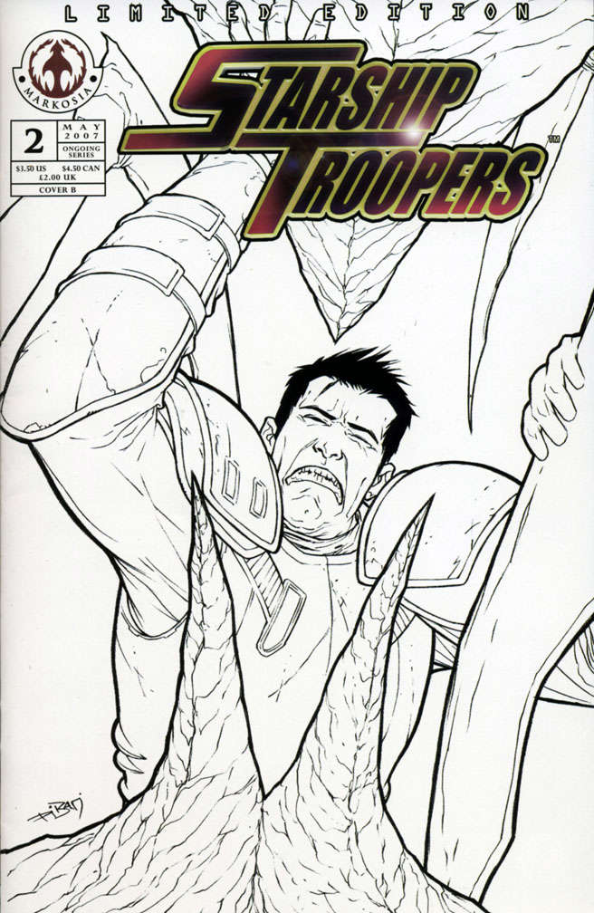 Starship Troopers (Markosia) #2 Variation B