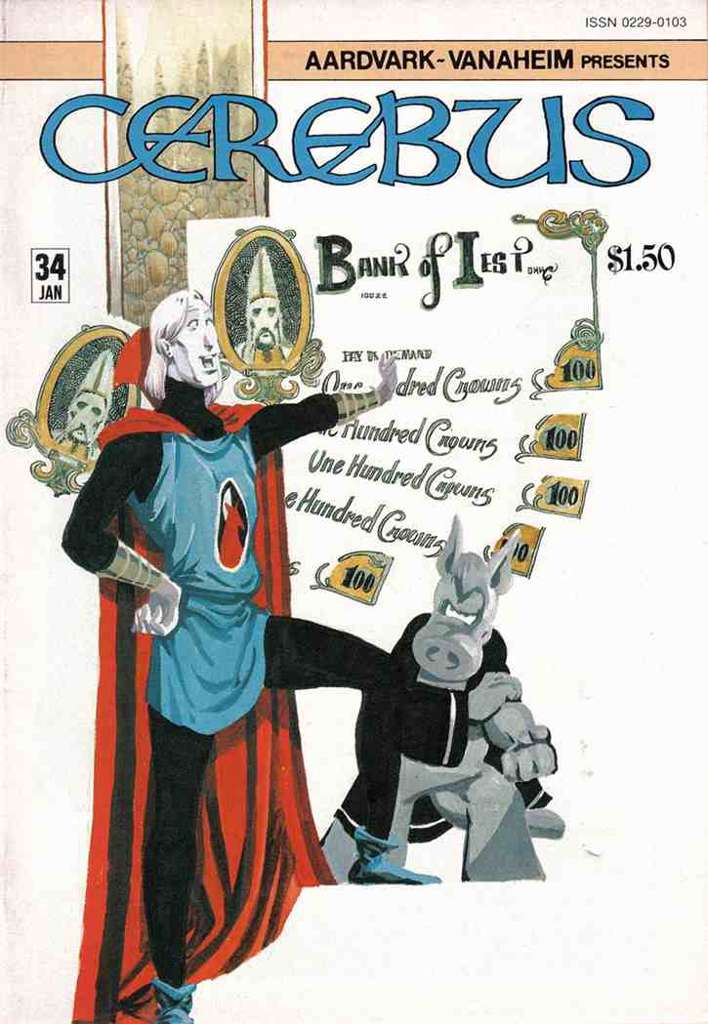 Cerebus the Aardvark #34