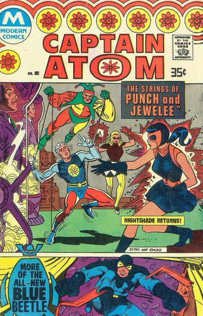 Captain Atom (Charlton) #85  - 2nd printing