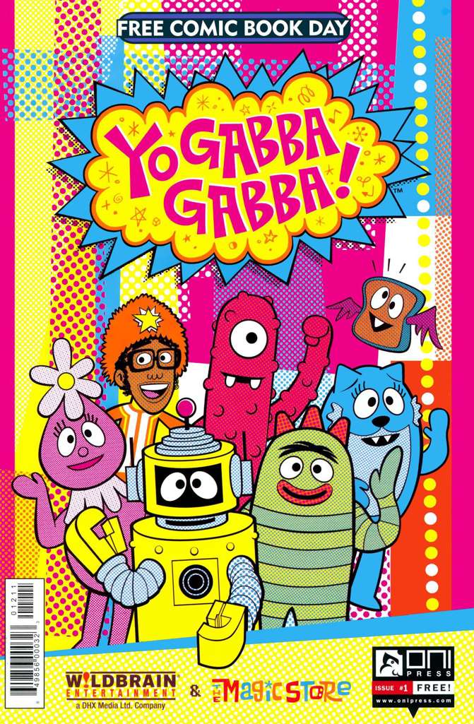 Yo Gabba Gabba! Free Comic Book Day!