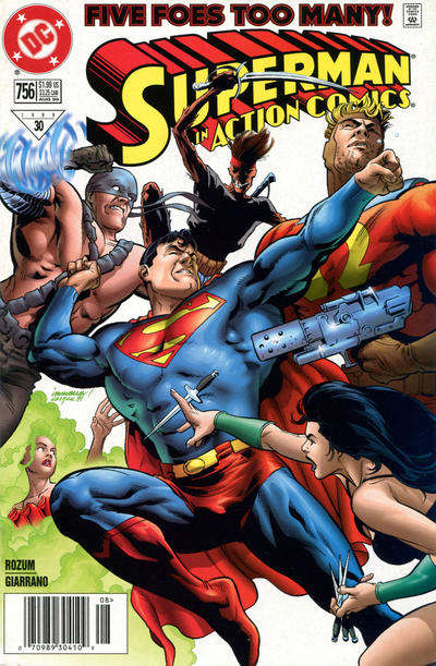 Action Comics #756 Newsstand Edition