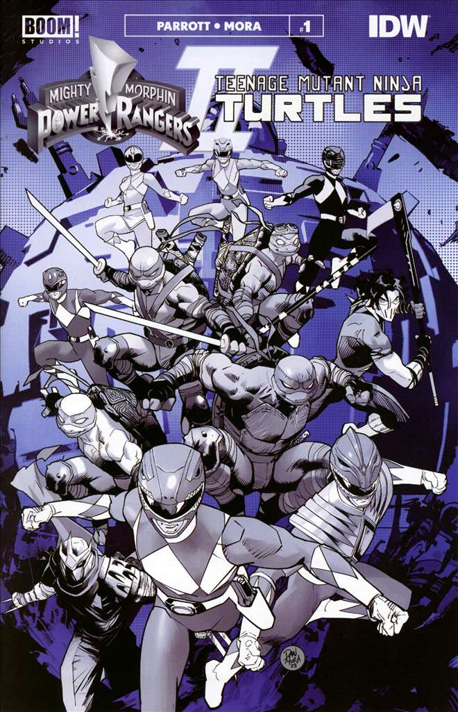 Mighty Morphin Power Rangers/Teenage Mutant Ninja Turtles II #1 Variation 27