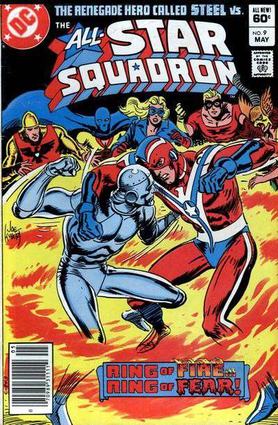 All-Star Squadron #9 Newsstand Edition