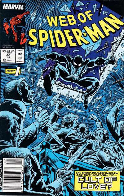 The Web of Spider-Man #40 Newsstand Edition