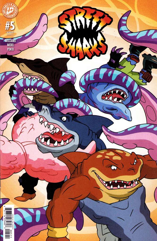 Street Sharks (IDW) #5 Variation A