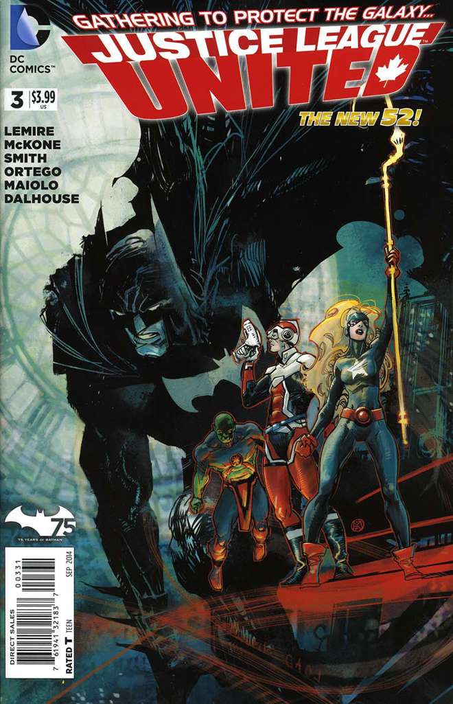 Justice League United #3 Variation B