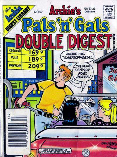 Archie’s Pals ‘n’ Gals Double Digest #57 Newsstand Edition