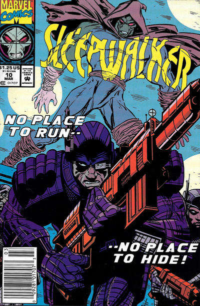 Sleepwalker #10 Newsstand Edition