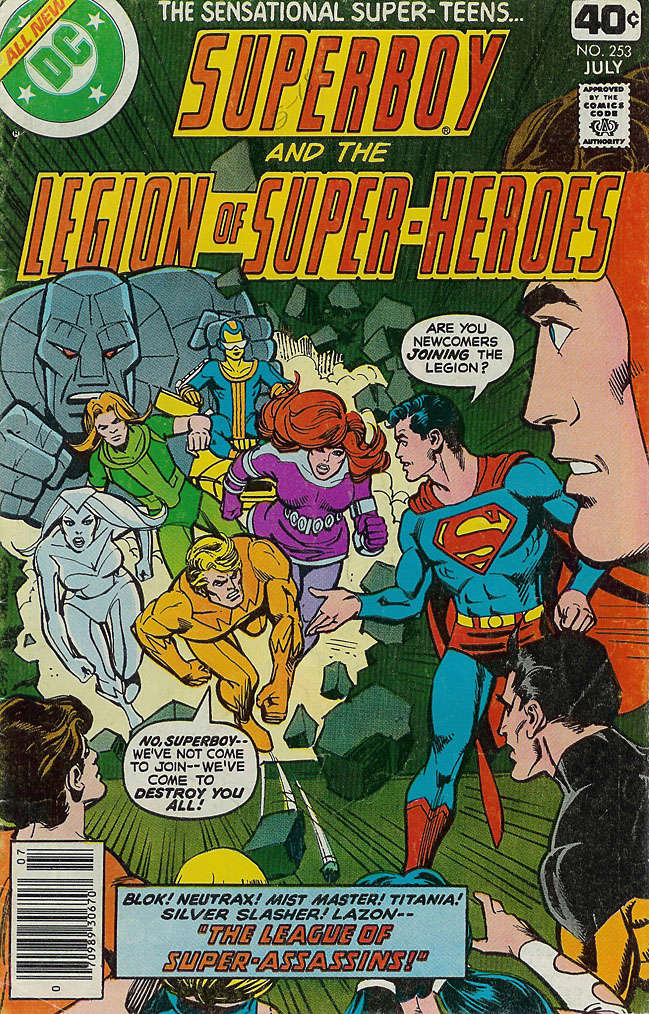 Superboy and the Legion of Super-Heroes #253