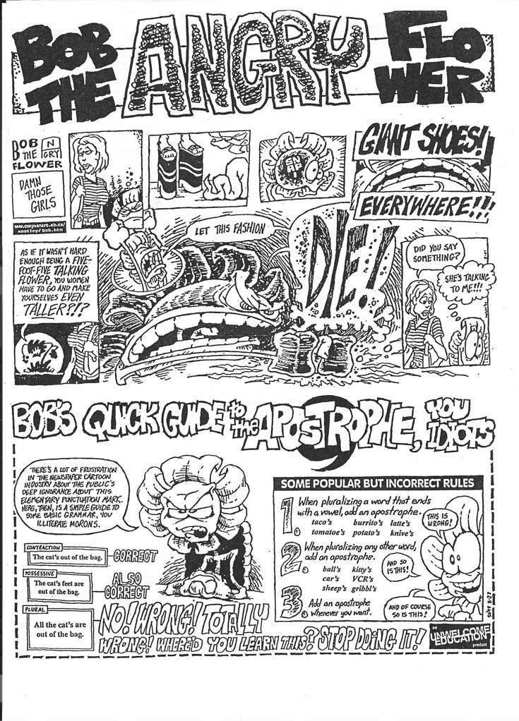 Bob the Angry Flower #1