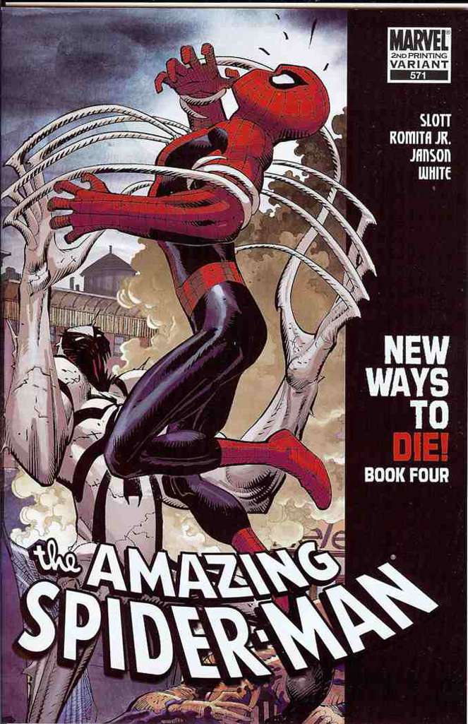The Amazing Spider-Man #571 Variation A - 2nd printing