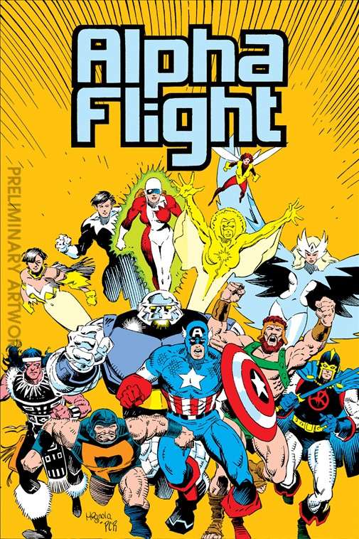 Alpha Flight by Mantlo &amp; Lee Omnibus