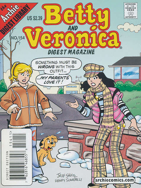 Betty and Veronica Digest Magazine #154