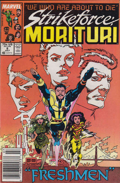 Strikeforce: Morituri #8 Newsstand Edition