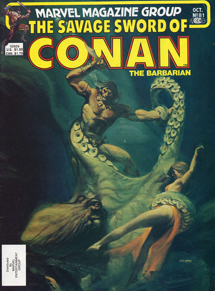 Savage Sword of Conan #81