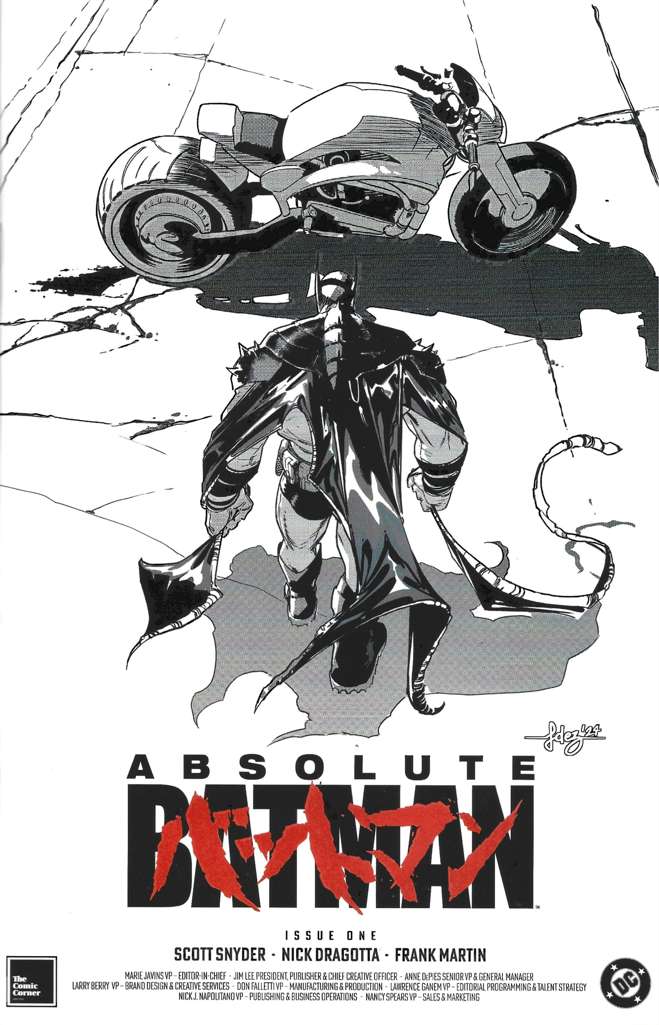 Absolute Batman #1 Variation E - 3rd printing