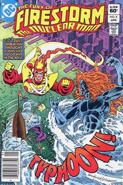 The Fury of Firestorm #8 Newsstand Edition