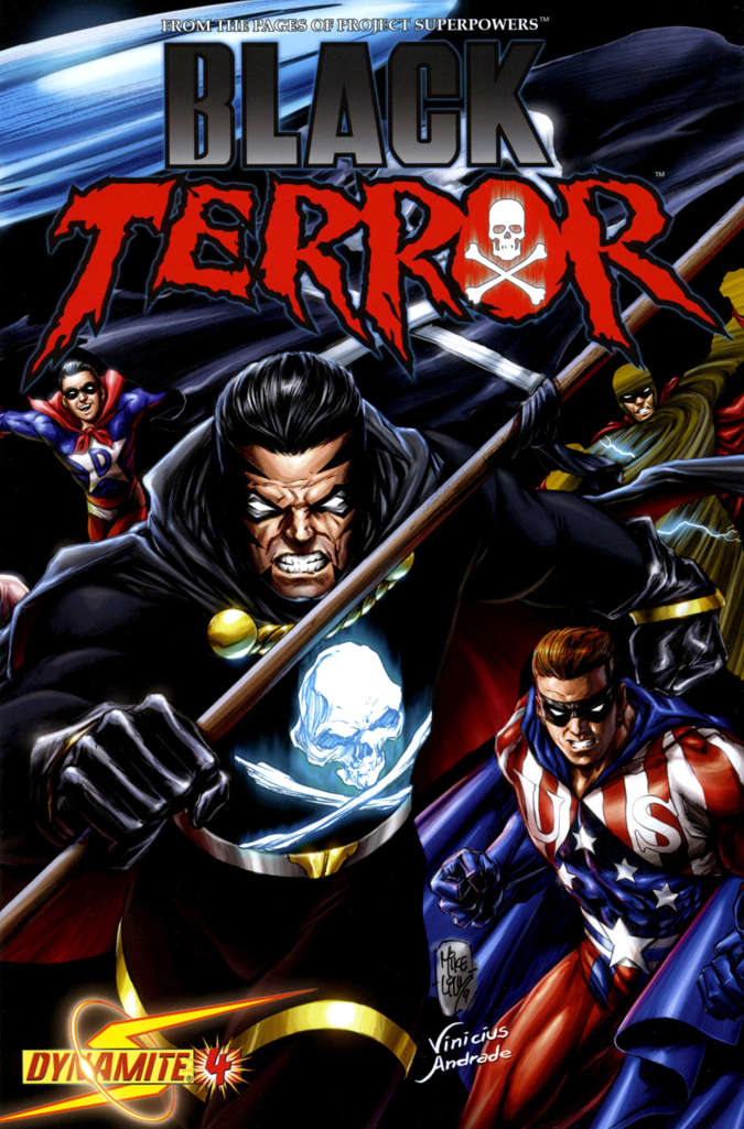Black Terror (Dynamite) #4 Variation B