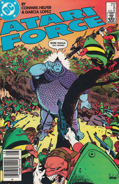 Atari Force #8 Newsstand Edition