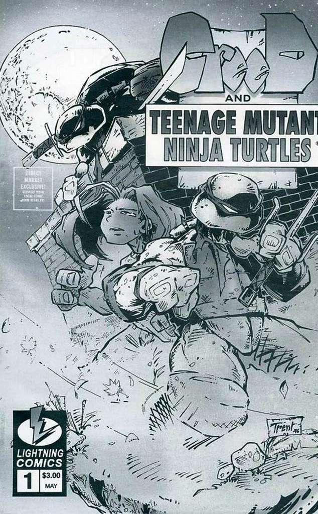 CreeD/Teenage Mutant Ninja Turtles #1 Platinum Edition