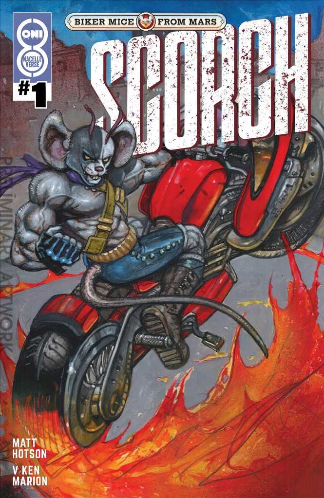 Biker Mice From Mars: Scorch #1 Variation F