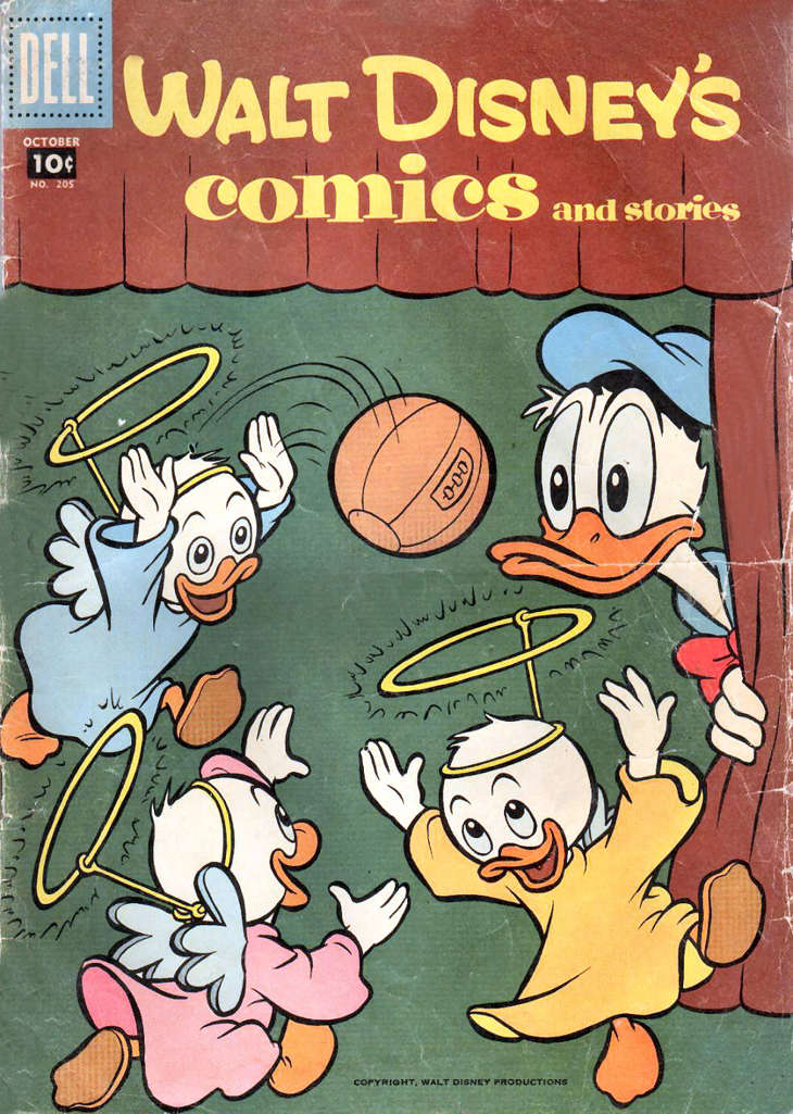 Walt Disney’s Comics and Stories #205